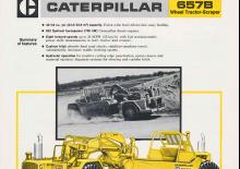 Strugalice Caterpillar 657B