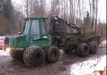 Šumski specijalni traktori Timberjack 1110 C