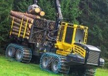 Šumski specijalni traktori HSM 208 F 8,5 to