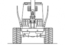Šumski specijalni traktori EcoLog Tigercat 1045 8WD