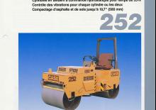 Tandem vibracijski valjci Case 252