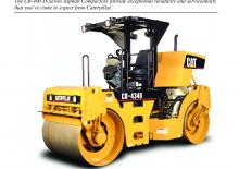 Tandem vibracijski valjci Caterpillar CB-434D XW