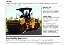 Tandem vibracijski valjci Caterpillar CB-564D