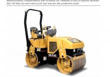 Tandem vibracijski valjci Caterpillar CB224E