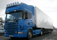 Tegljači - tegljačke jedinice Scania R 124GA4x2NA 420 TopLine