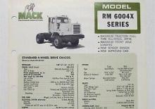 Tegljači - tegljačke jedinice Mack RM 6004 X CA49 ET475 4x2
