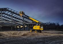 Teleskopska podizna platforma na gusjenicama JCB T65D