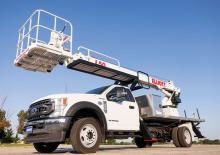 Teleskopske dizalice sa granom montirane na kamion Elliott Equipment L50 HiReach