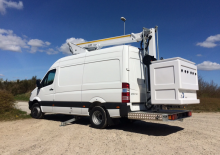 Teleskopske dizalice sa granom montirane na kamion Danilift PV155V