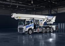 Teleskopske dizalice sa granom montirane na kamion Bronto Skylift S70XT-J