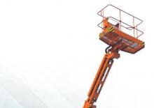 Teleskopska podizna platforma na kotačima Hitachi HX 140 B 2