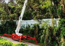 Teleskopska podizna platforma na kotačima Easy Lift R420