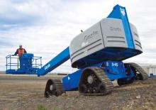 Teleskopska podizna platforma na kotačima Genie S-40 TraX