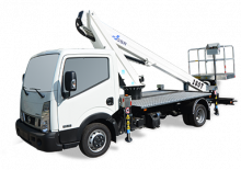 Teleskopske dizalice sa granom montirane na kamion GSR B180T Compact VV