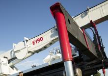Teleskopske dizalice sa granom montirane na kamion Elliott Equipment E190 E-Line
