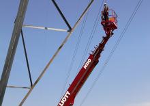 Teleskopske dizalice sa granom montirane na kamion Elliott Equipment H110F HiReach