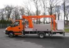 Teleskopske dizalice sa granom montirane na kamion Blumenbecker - Hubmeister® HM 14 TK