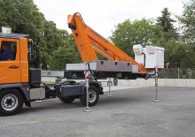 Teleskopske dizalice sa granom montirane na kamion Blumenbecker - Hubmeister® HM 22 TVA