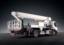 Teleskopske dizalice sa granom montirane na kamion Bronto Skylift S35EM