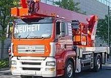 Teleskopske dizalice sa granom montirane na kamion WUMAG WT 370