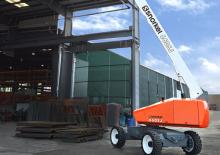 Teleskopska podizna platforma na gusjenicama Snorkel 600S