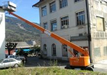 Teleskopska podizna platforma na gusjenicama Iteco BX 180 D