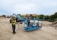 Teleskopska podizna platforma na gusjenicama Genie S-60 HF 