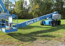 Teleskopska podizna platforma na gusjenicama Genie S 80 D
