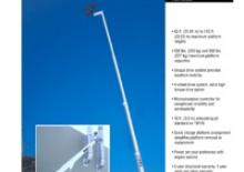 Teleskopska podizna platforma na gusjenicama Terex Aerials TB 110