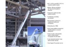 Teleskopska podizna platforma na gusjenicama Terex Aerials TB 66