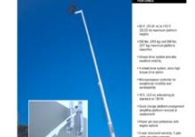 Teleskopska podizna platforma na gusjenicama Terex Aerials TB 85