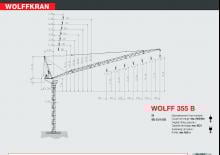 Toranj dizalice - Luffing Boom - Top-slewing Wolffkran 355 B