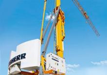 Toranjski kranovi - Grana kolica - Okretanje na dnu Liebherr 13 HM.1 