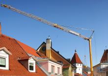 Toranjski kranovi - Grana kolica - Okretanje na dnu Liebherr 22 HM 