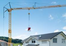 Toranjski kranovi - Grana kolica - Okretanje na dnu Liebherr 34 K 