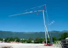 Toranjski kranovi - Grana kolica - Okretanje na dnu Terex Comedil (Zeppelin) CSE 32