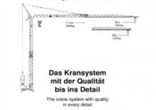 Toranjski kranovi - Grana kolica - Okretanje na dnu König K 1030 H (2m)