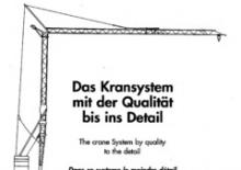 Toranjski kranovi - Grana kolica - Okretanje na dnu König K 20 SH