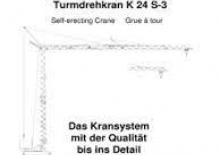 Toranjski kranovi - Grana kolica - Okretanje na dnu König K 24 S-3 (2,45 m)