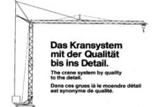Toranjski kranovi - Grana kolica - Okretanje na dnu König K 28 S (3,1 m)
