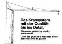 Toranjski kranovi - Grana kolica - Okretanje na dnu König K 28 S