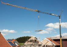 Toranjski kranovi - Grana kolica - Okretanje na dnu Liebherr L1-24 