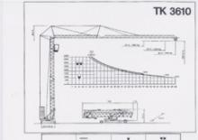 Toranjski kranovi - Grana kolica - Okretanje na dnu KSD TK  3610 (2,5 m)