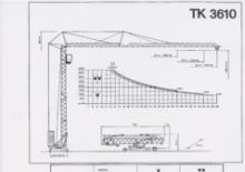 Toranjski kranovi - Grana kolica - Okretanje na dnu KSD TK  3610 (2,5 m)