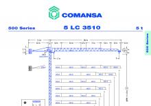 Toranjski kranovi - Grana kolica - Okretna na vrhu Comansa 5LC3510