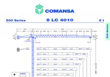 Toranjski kranovi - Grana kolica - Okretna na vrhu Comansa 5LC4010