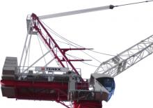 Toranjski kranovi - Grana kolica - Okretna na vrhu Terex Comedil (Zeppelin) CTL 260A-18