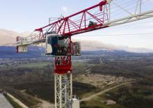 Toranjski kranovi - Grana kolica - Okretna na vrhu Terex Comedil (Zeppelin) CTT 172-8