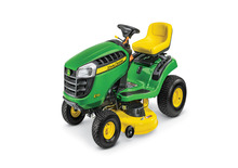 Samohodne kosilice za travnjake i vrtni traktori John Deere E110