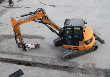 Ugradne glave za glodanje za hidraulične bagere Erkat ER 250L